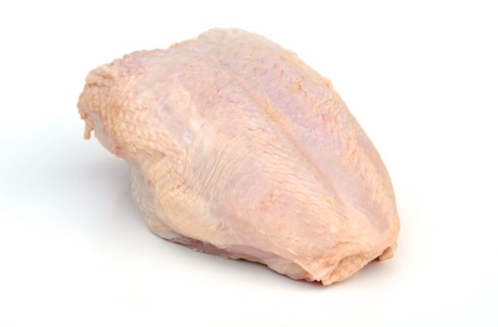 Pechuga de pollo doble sin piel
